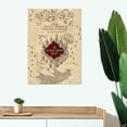 thumbnail image 6 of MightyPrint Harry Potter 'Marauders Map' Graphic Art Print MP17240259, 6 of 7