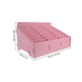 thumbnail image 2 of LOLIPPYY Elegant Pink Wooden Mobile Phone Stand and Storage Box for Classroom Office Desktop Organization, 2 of 6