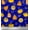 Royal Blue, variant on Soimoi Red Cotton Duck Fabric Pumpkin Vegetable Print Sewing Fabric Yard 42 Inch Wide