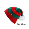 thumbnail image 1 of Gorro navideño CALIENTE 2022, gorro cálido de punto con copos de nieve de Papá Noel para niños y adultos, adornos decorativos navideños de Año Nuevo, regalos, 1 of 5