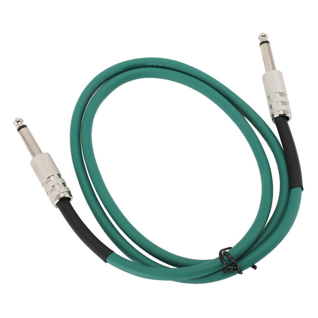 Electric Guitar Cable, 1/4 Inch Electric Guitar Cable for Electric Guitars Electronic Keyboards Bass Guitars, Noise Reduction Instrument Cable Replacement