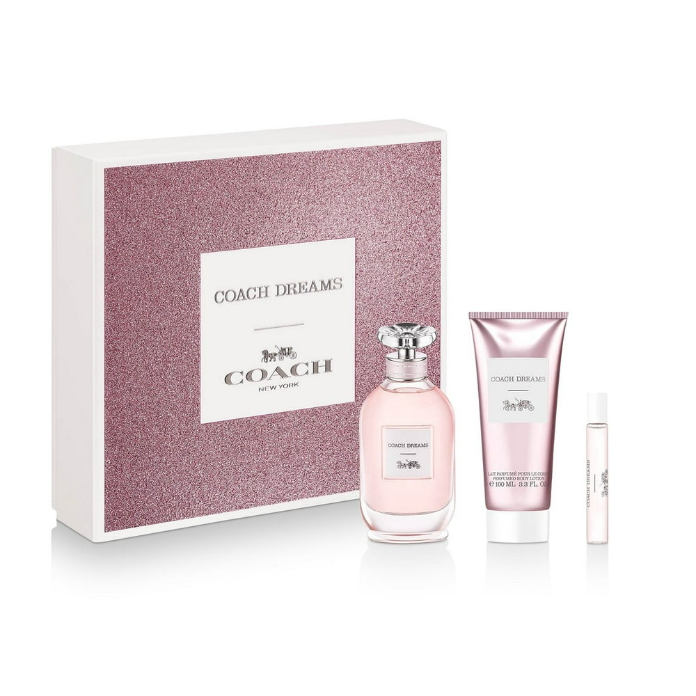 Coach Dreams Perfume Gift Set for Women, 3 Pieces