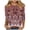 Multicolor, variant on Trendy Tee Shirts for Women Half Sleeve Fitted Tee Vintage Print Tunic Shirt Basic Casual Tops Teen Girl Clothing