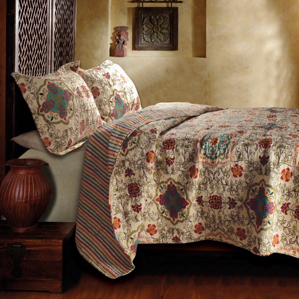 Greenland Home Fashions Esprit Spice Quilt Set