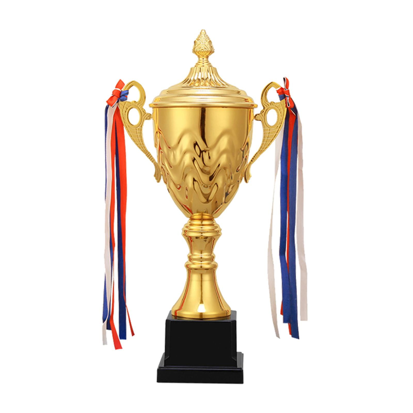 Award Trophy Metal Props Winning Trophies for Event Tournament Competition Height 38cm
