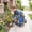 Blue-B Set, variant on BAYUELSWU Garden Kneeler and Seat, Foldable Kneeling Chair, Heavy Duty Widened Gardening Bench with Thick Kneeling Pad Portable for Seniors, Family Gardeners (Green)