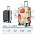 thumbnail image 5 of Picia Strawberries Luggage Protector Cover Thicken Suitcase Protector Cover Fit 18-32 Inch Luggage-, 5 of 9