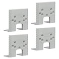thumbnail image 2 of 4 plantillas para s de gabinete, guía precisa, ligeras, reutilizables, resistentes, herramienta auxiliar, plantilla de montaje de para, 2 of 8