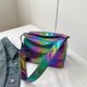 thumbnail image 5 of Bolso láser para mujer, Bolso bandolera con correa ajustable, Bolso diario para mujer (multicolor), 5 of 6
