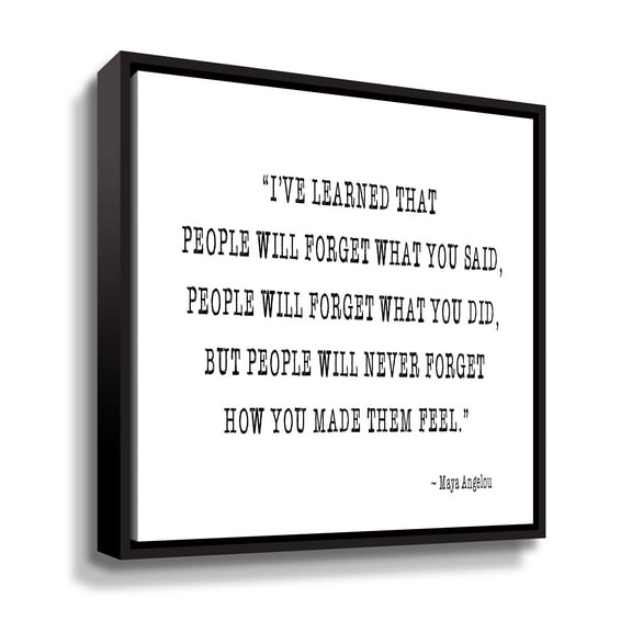 People lV Gallery Wrapped Floater-framed Canvas