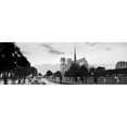 thumbnail image 3 of Blaustein, Alan 18x9 Black Modern Framed Museum Art Print Titled - Spire - ÃƒÅ½le de la CitÃƒÂ©, 3 of 5