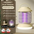 thumbnail image 1 of pstuiky Mosquito para interiores y exteriores, 3 en 1: antimosquitos con carga solar, cable USB, trampa para moscas/insectos impermeable/luz de alta potencia, 1 of 2
