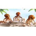 thumbnail image 4 of Figura decorativa de pulpo de cristal EUSTUMA para pecera y acuario, 4 of 7