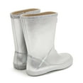 thumbnail image 5 of Hunter Toddlers Original First Classic Metallic Rain Boots, Silver,6 M US, 5 of 7