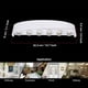 thumbnail image 5 of Lámpara de pared LED para uso en interiores y exteriores, diseño moderno y sencillo, de aleación de aluminio fundido a presión, resistente al agua, 6 luces LED para cocinas, salas de estar y escaleras, 5 of 5