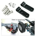 thumbnail image 4 of 3 Soportes De Amortiguadores Traseros Aptos Para WPL D12 D42 1/10 Piezas De Bricolaje Para Camión Y Coche Negro, 4 of 8