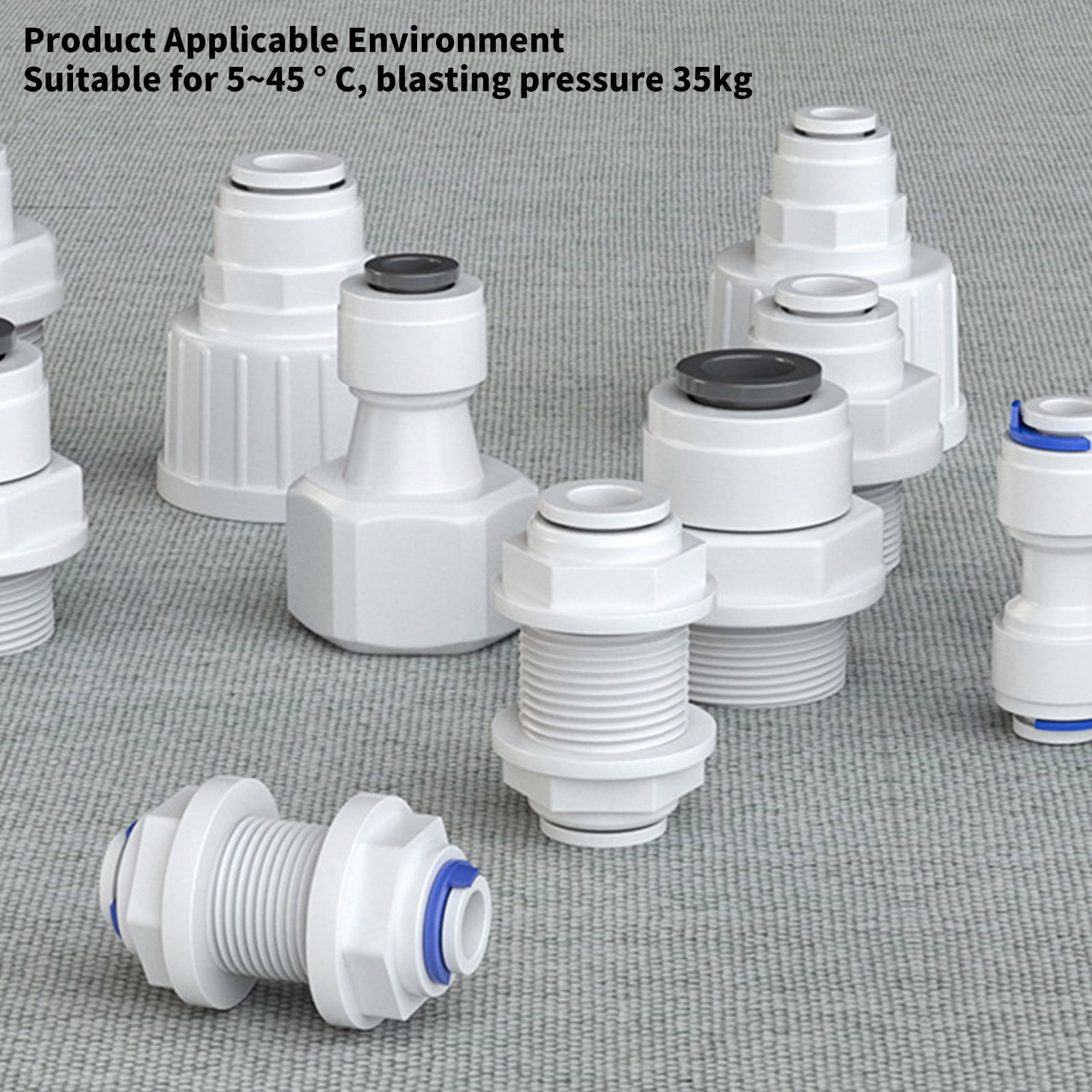 BIBABLYKE Water Purification Fittings Assembly Refrigerator Water Pipe Universals Connection Set For Plumbing Systems Enduring