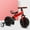 Red, variant on Semfri 3-in-1 Toddler Bike Tricycle for 1 - 3 Years, Adjustable Seat Foldable- Red
