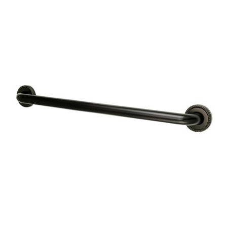 Kingston Brass DR814322 Laurel 32-Inch X 1-1/4-Inch OD Grab Bar, Polished Brass
