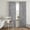 Ash Gray, variant on Indigo Blue Solid Color Sheer Curtains 63 Inch Length 2 Panels Set, Minimalist Vintage Linen Texture Voile Window Treatment Rod Pocket Curtains Sheers for Bedroom/Living Room/Kitchen 52x"63"x2