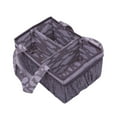 thumbnail image 2 of Bacati Portable Large Capacity Diaper Caddy, Grey, 2 of 4