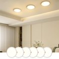 thumbnail image 1 of L&aacute;mparas de Techo 6 Pulgadas 6 Piezas, 15W L&aacute;mpara Empotrable de Techo LED Ultrafina para Interiores Luz de Techo Plaf&oacute;n Redondo para Dormitorio Sal&oacute;n Comed, 1 of 9
