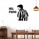 thumbnail image 1 of Adhesivo de pared autoadhesivo con diseño de jugador de fútbol Del Piero, 1 of 1