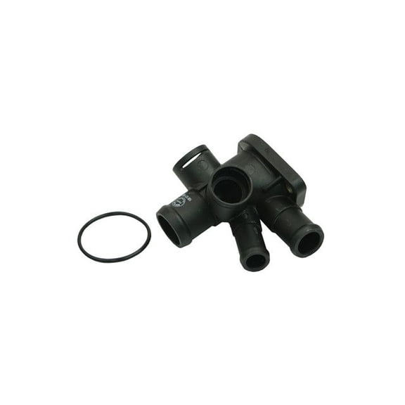 Engine Coolant Outlet Flange - Compatible with 1993 - 1998 Volkswagen Golf GL 2.0L 4-Cylinder ABA 1994 1995 1996 1997