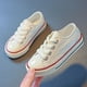 thumbnail image 3 of SAILING Envío Gratis, zapatos blancos para niños, zapatillas de deporte para primavera y otoño para niños, zapatos escolares de lona informales versátiles, zapatos planos de moda para niños, 3 of 5
