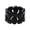 Black, variant on Beautiful Stretchable Crystal Bridal with Multi Tone Rhinestones Wedding Bangle Fashionable Gift for Her