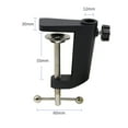 thumbnail image 4 of Aluminum alloy base desk lamp I-shaped clamp bracket desktop fixed bracket clamp, 4 of 9