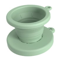 Gnmfd Coffee Drip Filter Cup Hand-Brewed Coffee Maker Portable for Hiking Camping Home Office, Reusable Space Saving Coffee Strainer for Coffee Lovers