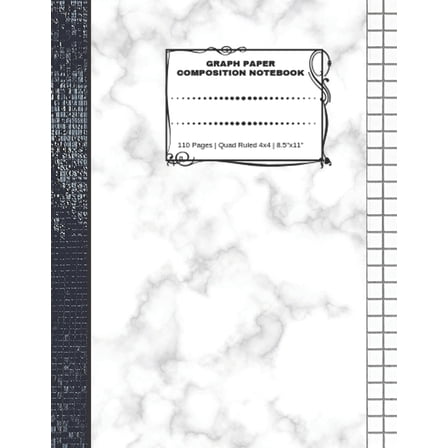 Graph Paper Notebooks Graph Paper Composition Notebook: Grid Paper ...