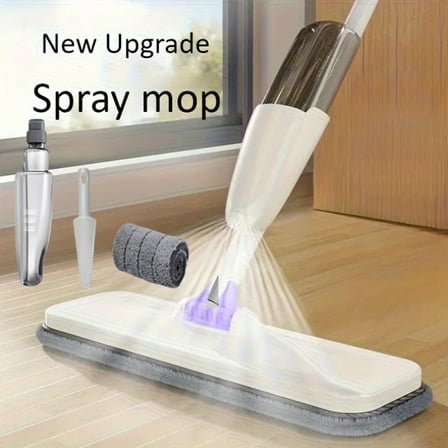 Microfiber Spray Mop for Floors Cleaning: Wet Dry Hardwood Floor Mops with 1 Washable Reusable Pads  Flat Mop with Sprayer for Tile Wood Laminate  Marble