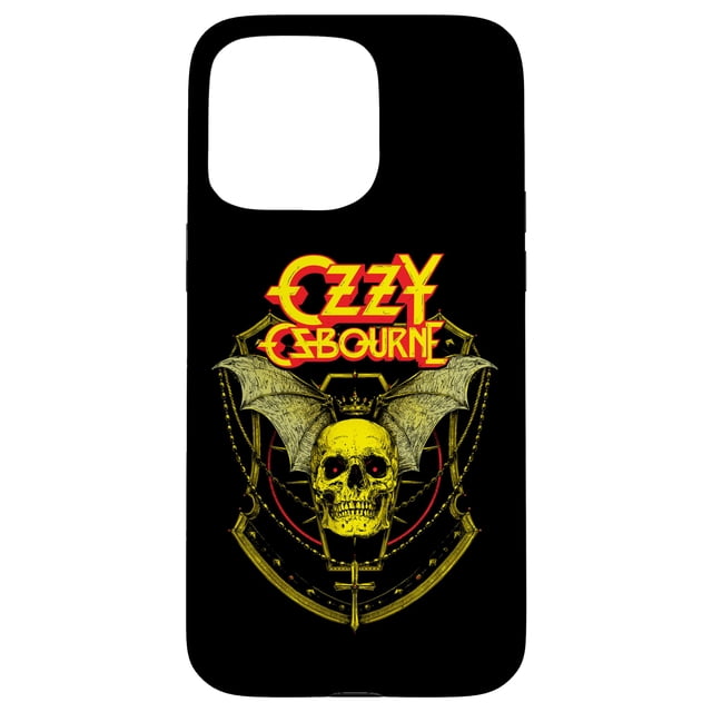 Funda para iPhone 15 Pro Max Ozzy Osbourne Calavera Coronada