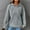 Gray, variant on Dyegold Women’S Hoodie Sale Ladies Kangaroo Pocket Waffle Pullovers Top Y2k Hoodie Fleece Winter Plus Size ​Christmas ​Women Solid Basic Hoodie ​Get It Today