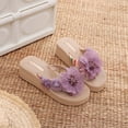 thumbnail image 4 of jiaxiM Comfy Flip Flops for Women Thong Sandals for Women Cushioned Slippers for Women Indoor and Outdoor Non- Thick Sole Shower Shoes for Summer Beach Walking, 4 of 7