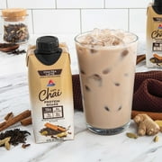 Atkins Chai Tea Latte Flavored High Protein Shake, Ready to Drink, Low Sugar and Low Carb Shakes, Keto-Friendly, Made with Real Tea, 4 Count