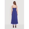 thumbnail image 3 of Women's Tie Front Keyhole Tiered Cami Maxi Dress, 3 of 3