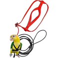 thumbnail image 3 of Pet Parrot Bird Harness Leash Adjustable Bird Flying Harness Traction Rope With Cute Wing, 3 of 3