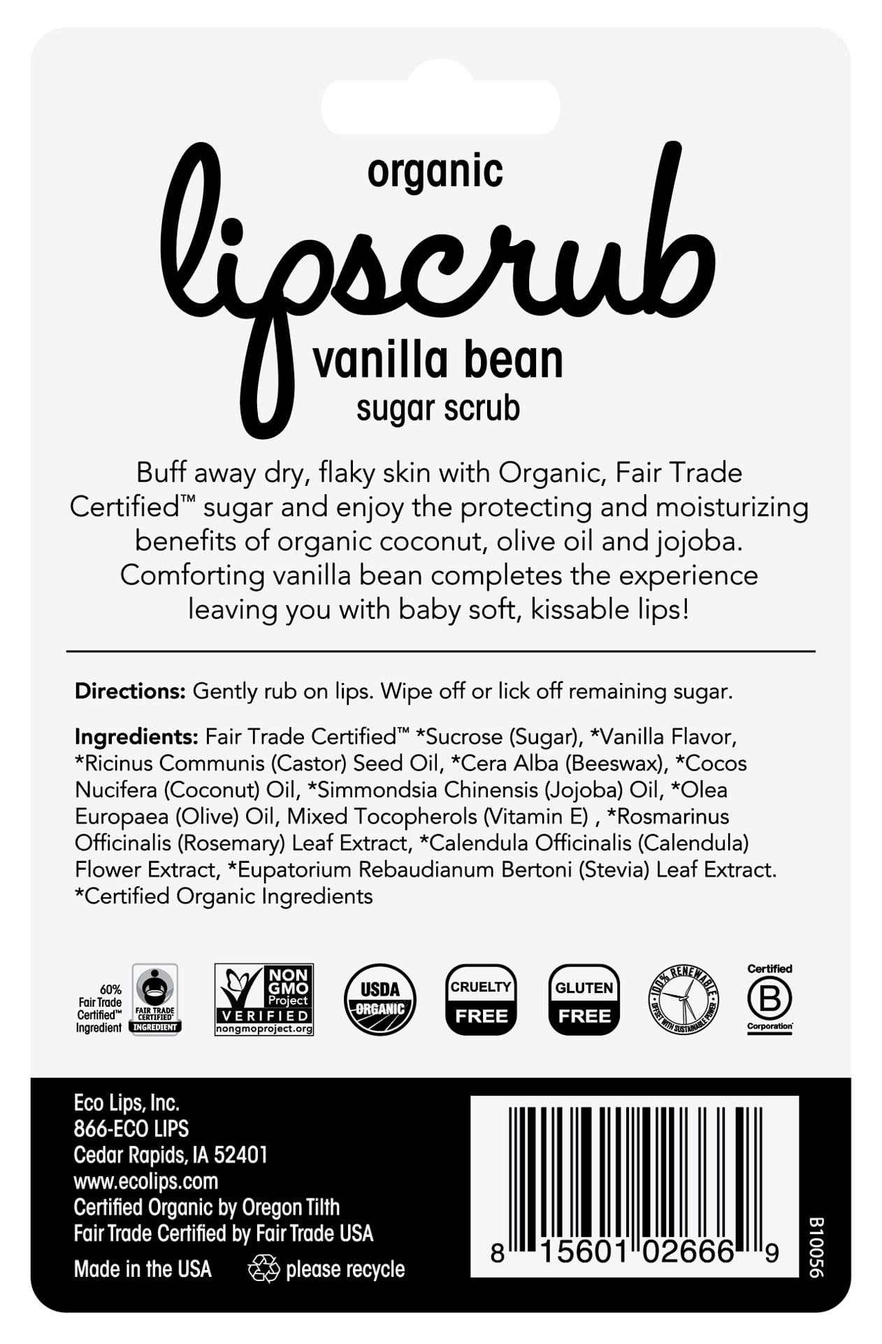 Eco Lips Lip Scrub Stick Review