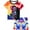 Headphone Boy, variant on WIBACKER 3-12Years Kids Boys 2-Piece Pajamas 3D Pirate Ship Short Sleeve Cool Summer PJ Set Toddler Sleepwear