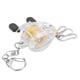 thumbnail image 1 of Cordón retráctil, hebilla de cordón en espiral para pesca, carrete retractor de pesca, apariencia llamativa, 1 of 12