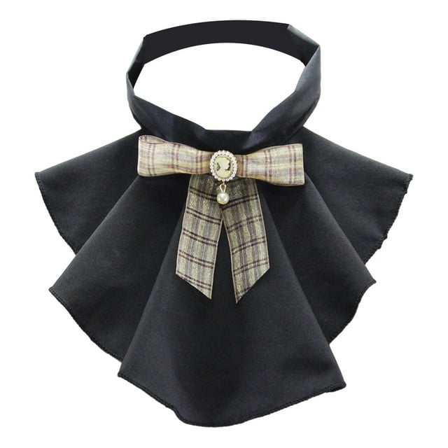 Cuellos Jabot de Halloween para mujer, elegantes, vintage, elegantes, para fiestas, corbatas