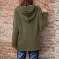 thumbnail image 7 of Godom Womens Hoodies Pullover Sweaters Tunic Tops for Women Loose Fit Dressy Oversized Sweatshirt with Buttons, 7 of 7