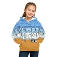 thumbnail image 2 of WhouRiu Toddler Boy's Hooded Sweatshirt Ice Print Fleece Soft Long Sleeve Hoodies Kids Soft Warm Athletic Outerwear Hoodies Blue,Sized 4-5, 2 of 6