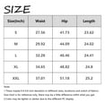 thumbnail image 2 of RPVATI Bermuda Shorts for Women Trendy 2025 Casual Summer High Waisted Beach Shorts Straight Leg Hiking Vacation Army Green M, 2 of 4