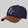 thumbnail image 5 of CYRBOKO Cotton, Adjustable Breathable Outdoor Cotton Baseball Caps for Kids Navy Size 2-6 T, 5 of 6