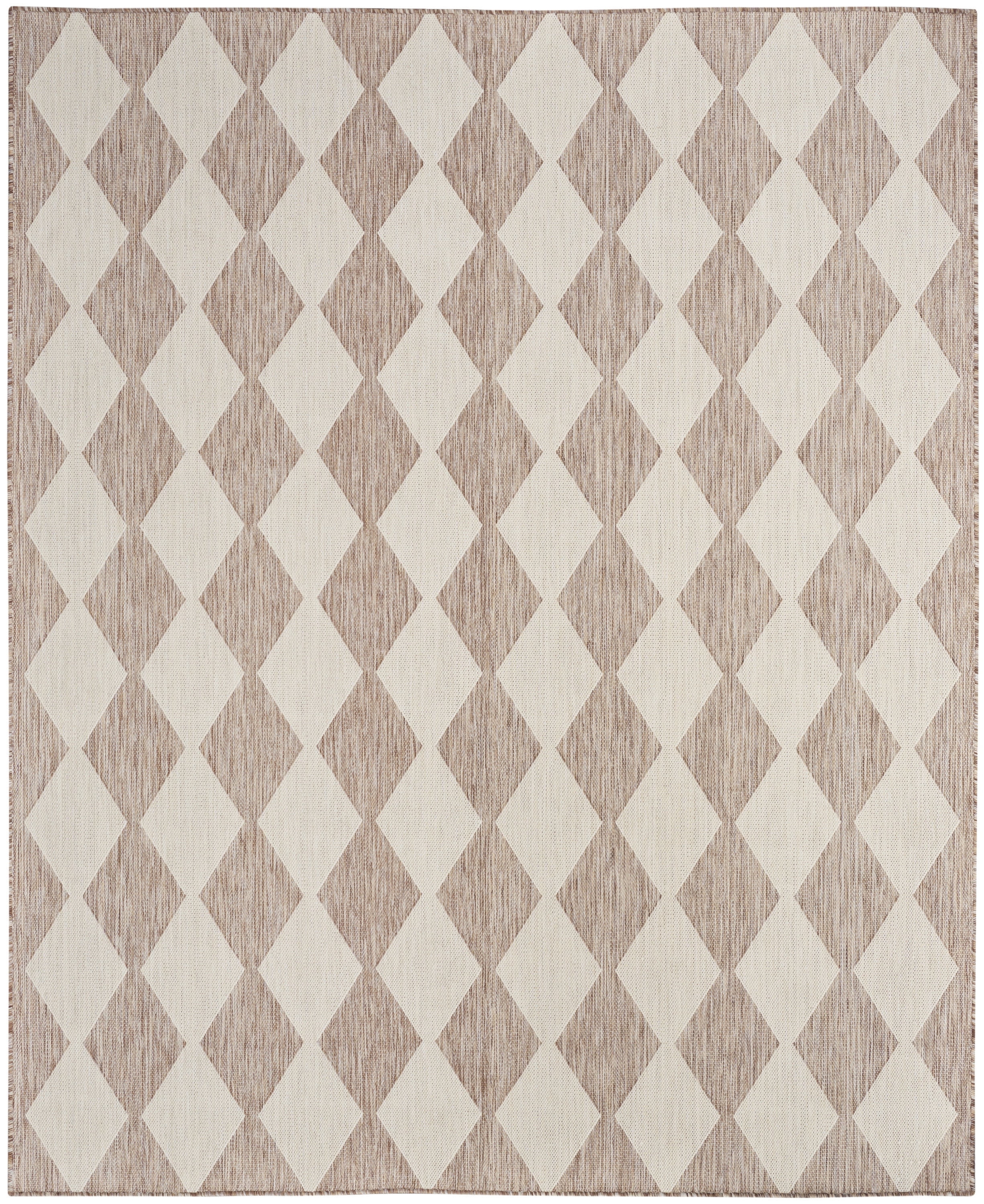 Nourison Positano Outdoor Beige 8' x 10' Area Rug (8x10)