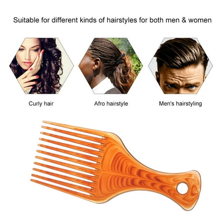 Hair Comb Insert Afro Hair Pick Comb Hair Fork Comb Hairdressing